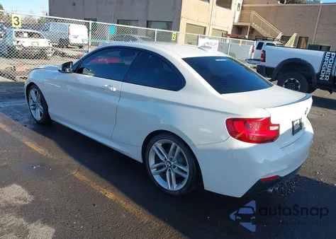 2014 BMW 228I z USA, uszkodzony, nr VIN WBA1F5C50EVW97880